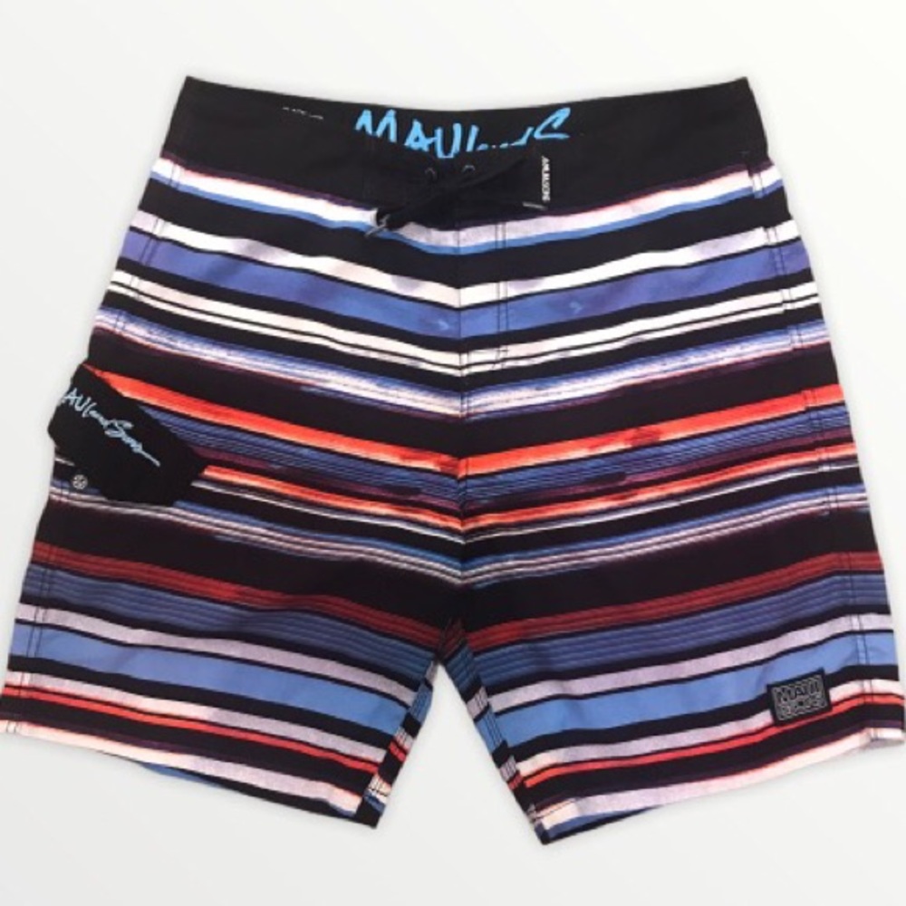 Maui & Sons Striped Boardshorts sz36